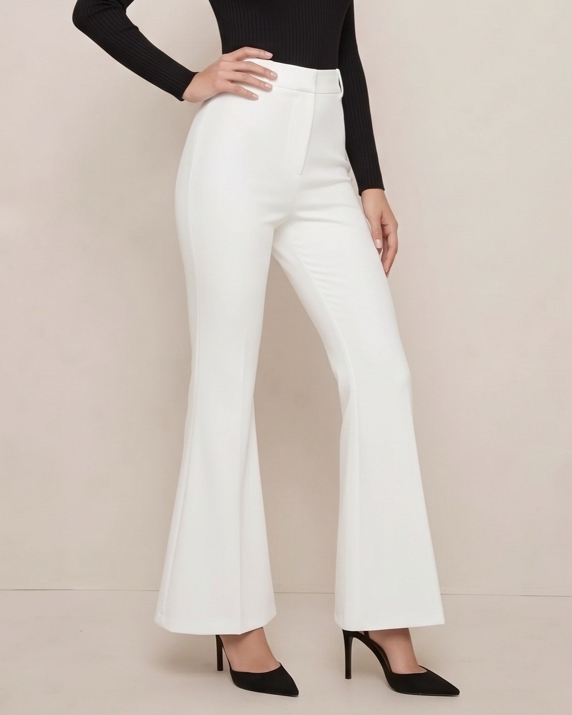 Pearl White Flare
