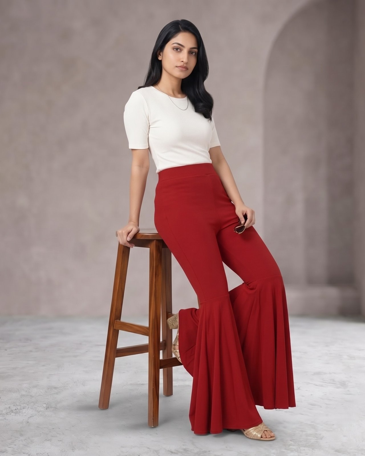 Ruby Red Bell Flare