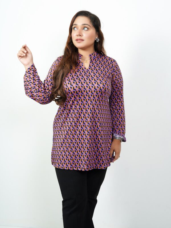 Purple Cube Top
